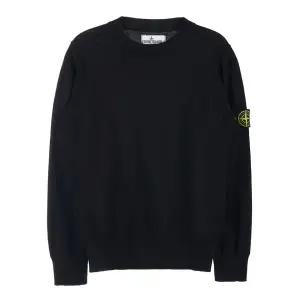 [롯데백화점]스톤아일랜드 로고 와펜 니트 7616502A4 V0029 (10-12)