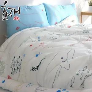 웨일 알러지케어 차렵이불 베개세트(SS) 가방포장 by효재