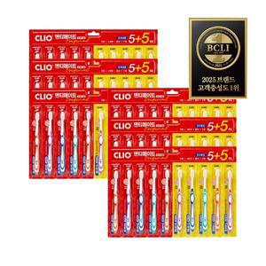 크리오 덴티메이트 오리지널 초극세모 칫솔 5+5입 x6개(총 60개)