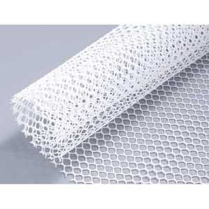 플라스틱 흰색 그물망 안전망 낙하방지 휀스망 울타리