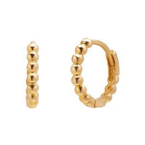 갤러리아 14K 원터치 귀걸이 볼체인 폭1.2mm 지름1.1cm