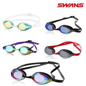 [스완스] 패킹 안티포그 자외선차단 커브 MIT 렌즈 FINA 승인 미러 코팅 수경