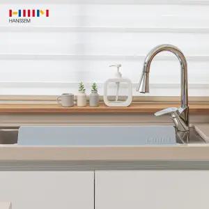 키친아트 한샘 실리콘 싱크대 물막이 와이드 56cm 61cm 물튀김방지 , 주방 물튀김 방지