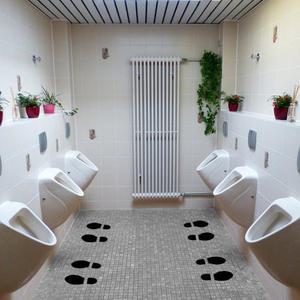 오위브 발자국스티커 발모양 바닥 화장실 안내 위치표시