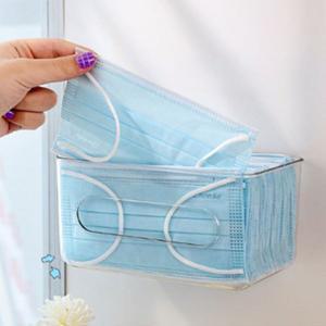 [알티피아]투명 플라스틱 벽부착형 마스크보관함