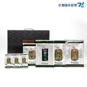 현대수산맛김 보령 대천김 선물세트 1호/재래김/파래김/돌김/곱창김