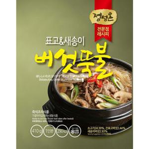 뚝불 버섯불고기 버섯뚝배기불고기 즉석조리 초원 410g X30 뚝 뚝배기불고기맛집