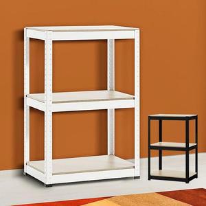 [XB18JI50]무볼트앵글60 3단 90 철제선반 거실 수납 틈새