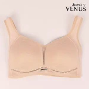 [자스민 비너스]릴렉스드 무빙 메쉬 노와이어 브라 BR0066_LB 여성 속옷 브래지어 A컵 B컵 C컵