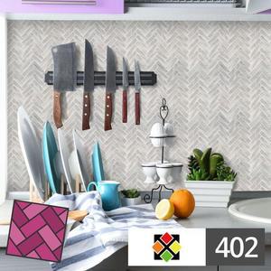 [RG4O119Q]스티커타일 402 두께4mm 갈매기벽돌 타일시트