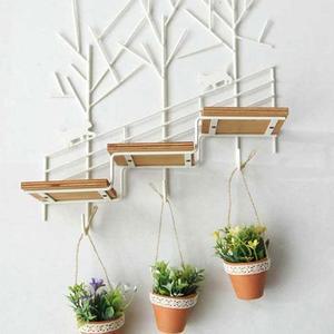 [RG22OO44]고양이 후크 걸이형 계단 선반 1P 벽걸이