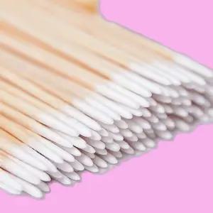 연고바르기 다용도 순면 정밀 뾰족 면봉 수정 메이크업 미세한작업 틈새 오염 전자기기 청소