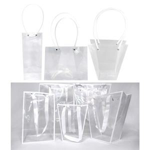 모두다 투명 화분 꽃봉투 꽃가방 꽃다발 비닐백 엣지 쇼핑백