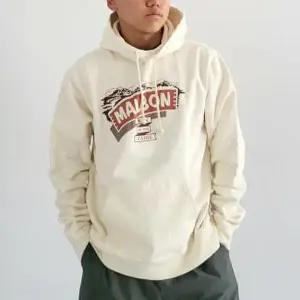 [말본골프]말본 골프웨어 남성 폰데로사 후드 티셔츠 M-8325 아이보리