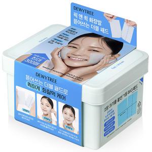 듀이트리 픽앤퀵 뜯어쓰는 마스크팩 화장발 초대형 더블패드 100매