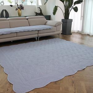 [리앤데코]로즐리 사계절 워싱 침대패드 스프레드 거실러그 카페트 160x210cm