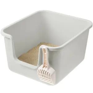 탐사 베이직 대용량 고양이 화장실 + 모래삽 세트 아이보리 520 x 450 ... 1개