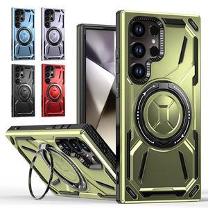 갤럭시S25 S24 S23 S22 플러스 울트라 FE 링 거치대 러기드 아머 하드 범퍼 맥세이프 핸드폰 케이스