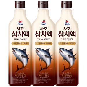 사조 참치액 900g x 3개 / 조미료 양념 액젓
