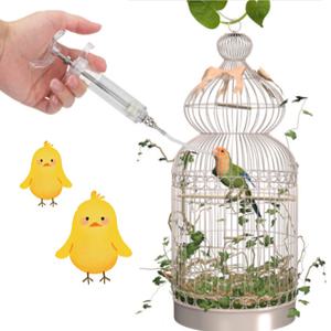 반려동물 피딩용 주사기 앵무새 아기새 반려견 반려묘 물 우유 영양제 이유식 급식용 투여기