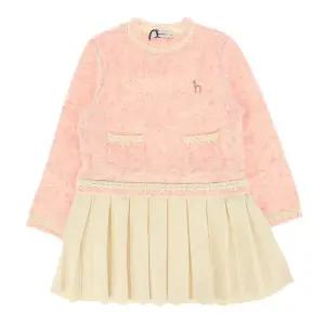 갤러리아 24년[FW신상]헤지스키즈 니트 플리츠 원피스(HUW12NA50M_PK)