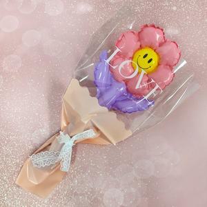 [파티공구]데이지꽃다발 DIY 키트 로즈 풍선꽃다발 생일파티 선물 촬영소품
