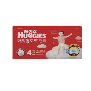 하기스 2024 매직컴포트팬티 4단계 대형 공용 50매x2팩