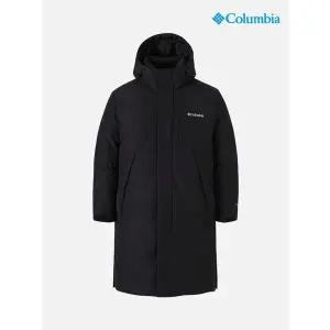 [하프클럽/컬럼비아]유니 테크 옴니히트 롱패딩_블랙 (C54-YUD314)