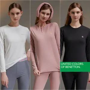 [런칭가99900] 베네통 여성용 웜웨어 3세트 (6종)