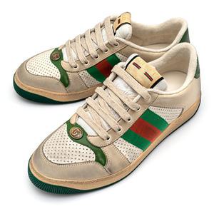 [롯데백화점]구찌 남성 레더 스니커즈 546163-0YI20-9582