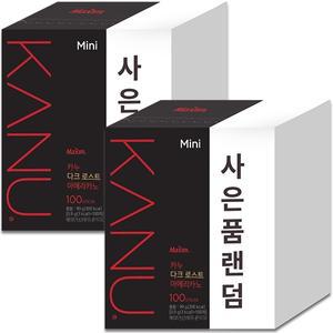 맥심 카누 미니 다크 100T + 100T + 사은품랜덤 x 2