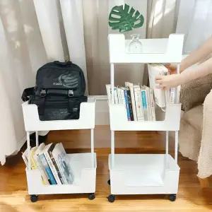 북카트 책 북트롤리 북트레일러 미니 이동식 책꽂이 GG102