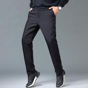 EAMT 남자 면 바지 구스다운 에 겨울 캐주얼 팬츠 두껍고 따뜻한 방풍 EUNG4