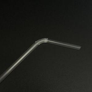 일회용 개별포장 자바라 투명 주름 빨대 아이스 커피 테이크아웃 스트로우 7파이 21cm 500개