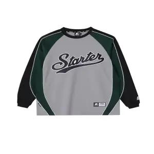 [차일디] 스타터 성인 남여공용 (SA243ILS26-GRY) 웨이브 로고 저지 롱슬리브