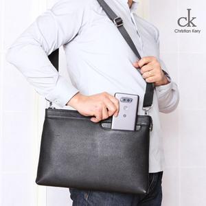 [크리스찬케리] 가죽 클러치백 CK-1102 크로스백 맨스백 아이패드 가방