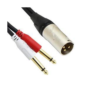 MACK HA41 캐논/M-2모노 5.5 5m XLR TS 앰프 오디오 음향 케이블 스피커 오디오 믹서 연결선