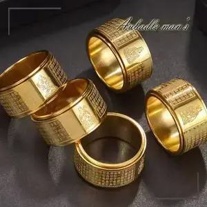 [오바들맨즈] MR1174 써지컬 스틸 남자 여자 불교 십이지신 보살 띠 패션 반지 링