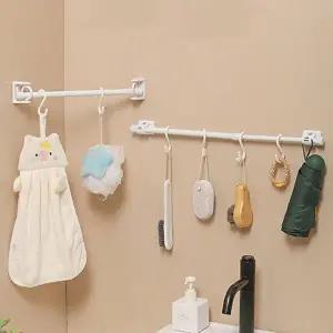 [셀러허브 패션][JHORRTUQ_51]다양한 압축봉 길이조절 틈새행거봉 18-28cm