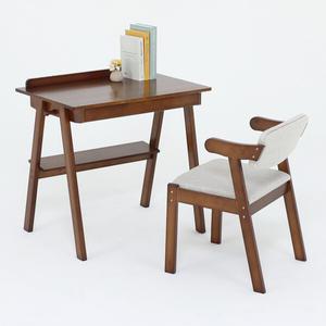 [무료배송]예작 고무나무 원목책상 선반형 800 서재책상 테이블 OY27