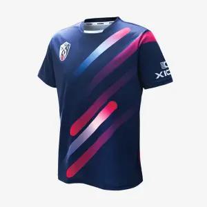 엑시옴 탁구상의 립스틱 (네이비) / 탁구유니폼 티셔츠