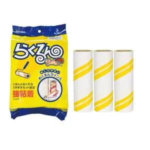 아즈마 테이프클리너 사선커팅 돌돌이 리필테이프 3P