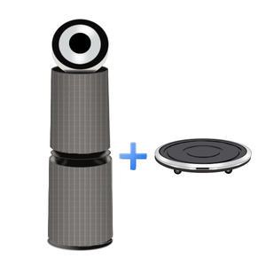 AS355NSNAM o클릭o LG전자 퓨리케어 오브제컬렉션 AI+공기청정기 M필터 LG무빙휠 세트 전국무료배송