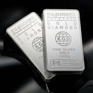 갤러리아 투자용 실버바 AG 1000g 1kg 999.9 은투자 은시세