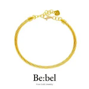 순금팔찌 18.75g 24k 여자 꼬임 와이어 비벨 다섯돈 5돈