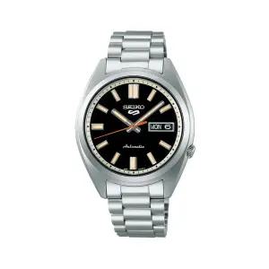 5 스포츠 오토매틱 메탈 블랙 남성시계 SRPK89K1