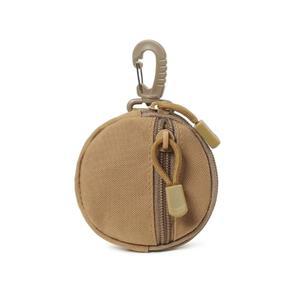 등산배낭 걸이형 미니파우치 차키 열쇠 보관 파우치 원형