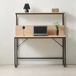 보루네오 엘리브 디아 1500 철제 선반 책상 nm279