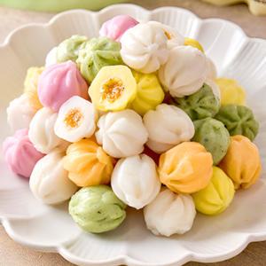 심영순 일상 굳지 않는 떡 심영순 오색 꿀떡 800g