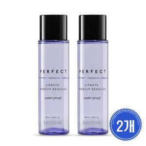 미샤 퍼펙트 립앤아이 메이크업 리무버 워터프루프 100ml   2개